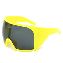 Cargar imagen en el visor de la galería, Oversized Sunglasses Men Wrap Anti Wind Personal Large Shades Futuristic Fashion Future Shield Uv400 Cycling Motorcycle
