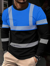 Load image into Gallery viewer, Safetywear: Casual Work Wear Men's T-Shirts. Longsleeve.
