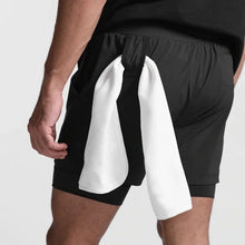 Load image into Gallery viewer, Fitness: Shorts by Kaierkang. Breathable Double Layer Sport Shorts. Quick Dry.  Stretch Pocket
