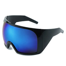 Cargar imagen en el visor de la galería, Oversized Sunglasses Men Wrap Anti Wind Personal Large Shades Futuristic Fashion Future Shield Uv400 Cycling Motorcycle
