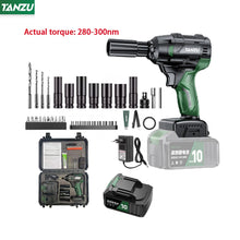 Load image into Gallery viewer, Gadgets / Tools: 21V Brushless Electric Impact Wrench. True 300N.m Battery Cordless.
