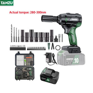 Gadgets / Tools: 21V Brushless Electric Impact Wrench. True 300N.m Battery Cordless.