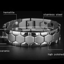 Load image into Gallery viewer, Wristwear/Wrings:  Magnetic  Detox Bracelet. Reduce Arthritis Pain. Health Care Jewelry,
