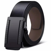 Load image into Gallery viewer, Pants / Belts:  Quality. Genuine  Leather. Metal  Buckle
