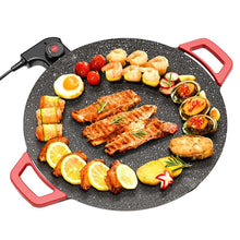 Load image into Gallery viewer, Gadgets / Outdoors: Electric Griddle Pan. Non-Stick. Portable. International Plugs Available.

