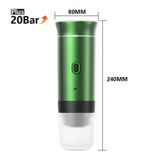 Load image into Gallery viewer, Gadgets: Coffee Machine. Wireless Electric Portable Espresso  for Car &amp; Home Camping Coffee Maker 3-in-1 Capsule Powder Travel Coffee Maker
