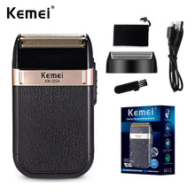 Load image into Gallery viewer, Gadgets / Grooming: Kemei KM-2024 USB Charging Electric Shaver. Batteries Included
