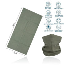 Load image into Gallery viewer, Head Gear: Neck Gaiters. Dust Protection. Breathabale . Quick dry. Solid Colors. Face Shield. Bandana
