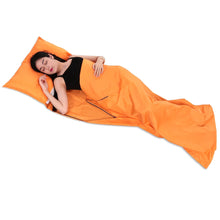 Load image into Gallery viewer, Outdoors: Sleeping Bag. Lightweight. Sleeping Bag LINER. Polyester. Portable. 75*210CM
