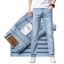 Load image into Gallery viewer, Pants: Jeans Summer Style. Light  Denim. SlimFit
