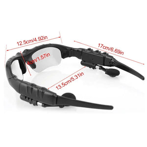 Eyewear / Gadgets: Wireless 5.0 Bluetooth Audio Sun Glasses. Surround Sound. Polarized Sunglasses