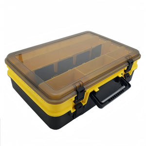 Storage: Tools / Tackle Box. Double Layer. Portable