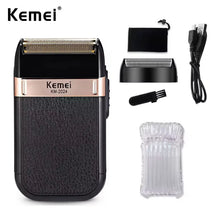 Load image into Gallery viewer, Gadgets / Grooming: Kemei KM-2024 USB Charging Electric Shaver. Batteries Included
