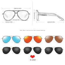 Load image into Gallery viewer, Eyewear: by BARCUR. Aluminum Vintage Men's Sunglasses. Polarized Coating. Classic Styling. Various Colors.
